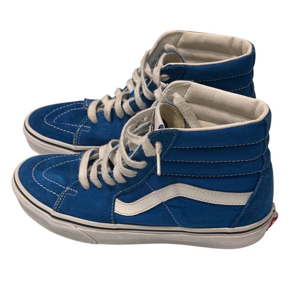 Vans Royal Blue High-Tops Men's Size 7 Women's Size 8.5 - Picture 1 of 7